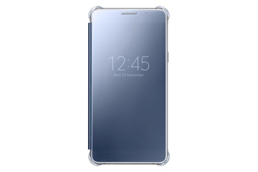 Samsung Galaxy A5 (2016) mobiilikott Clear View Cover, must