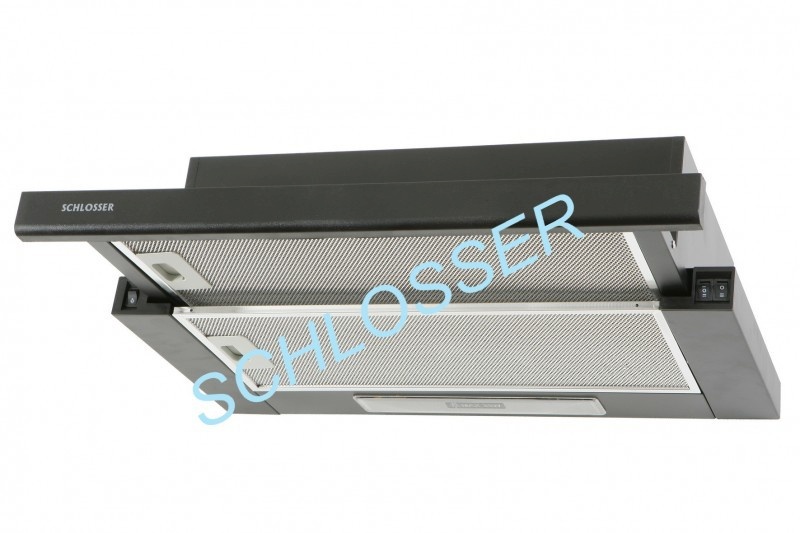 Schlosser õhupuhastaja RH1550BL Cooker Hood, must