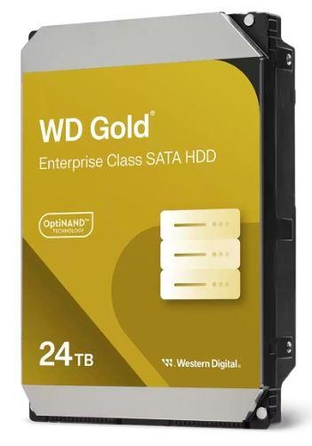 WD Gold    8.9cm (3.5") 24TB SATA3 7200 512MB WD241KRYZ