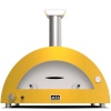 Alfa Forni pitsaahi Moderno 5 Pizze Hybrid Fire kollane