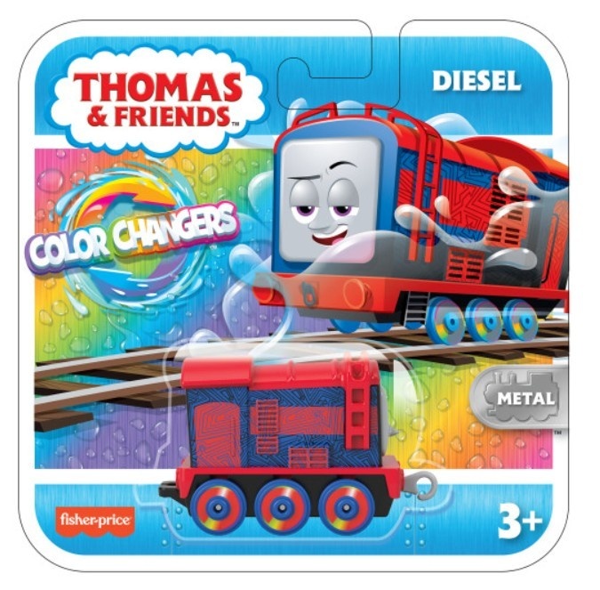 Fisher Price mängurong Locomotive zmieniająca kolor Tomek i Przyjaciele