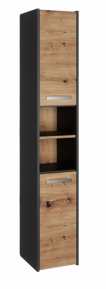 Top E Shop vannitoakapp S30 ANTRACYT/ARTISAN bathroom storage cabinet