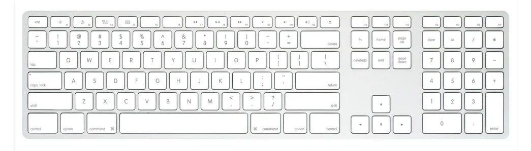 Matias klaviatuur Matias alum Mac bezp. dongle USB-C