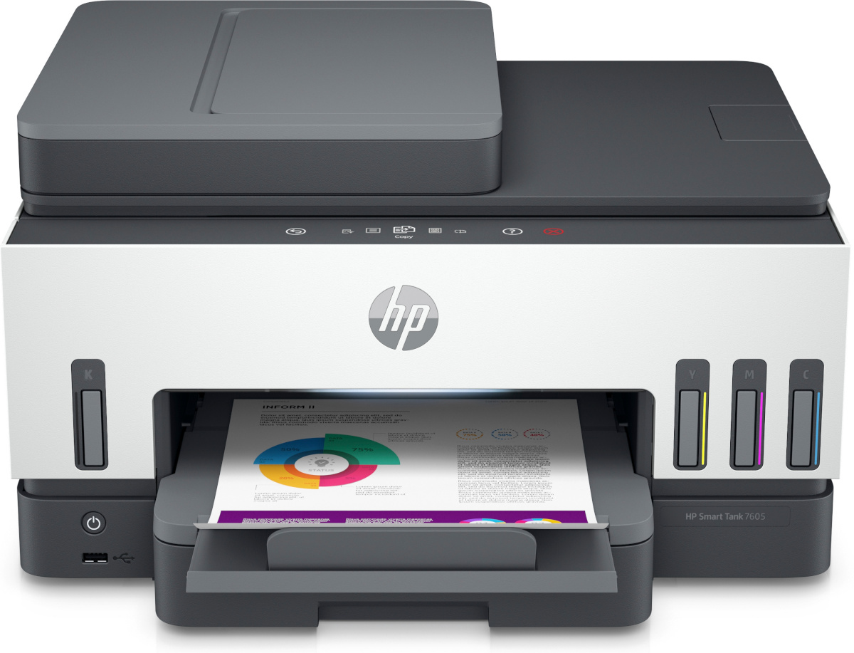 HP multifunktsionaalne tindiprinter Smart Tank 7605 A4
