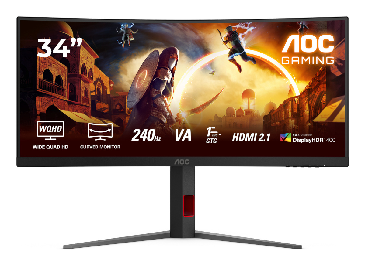 AOC monitor 86,4cm (34") CU34G4Z 21:09 2xHDMI+DP+USB Curved