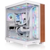 Thermaltake korpus View 380 XL WS ARGB (valge/holz, Tempered Glass x 2, Holz-Struktur)