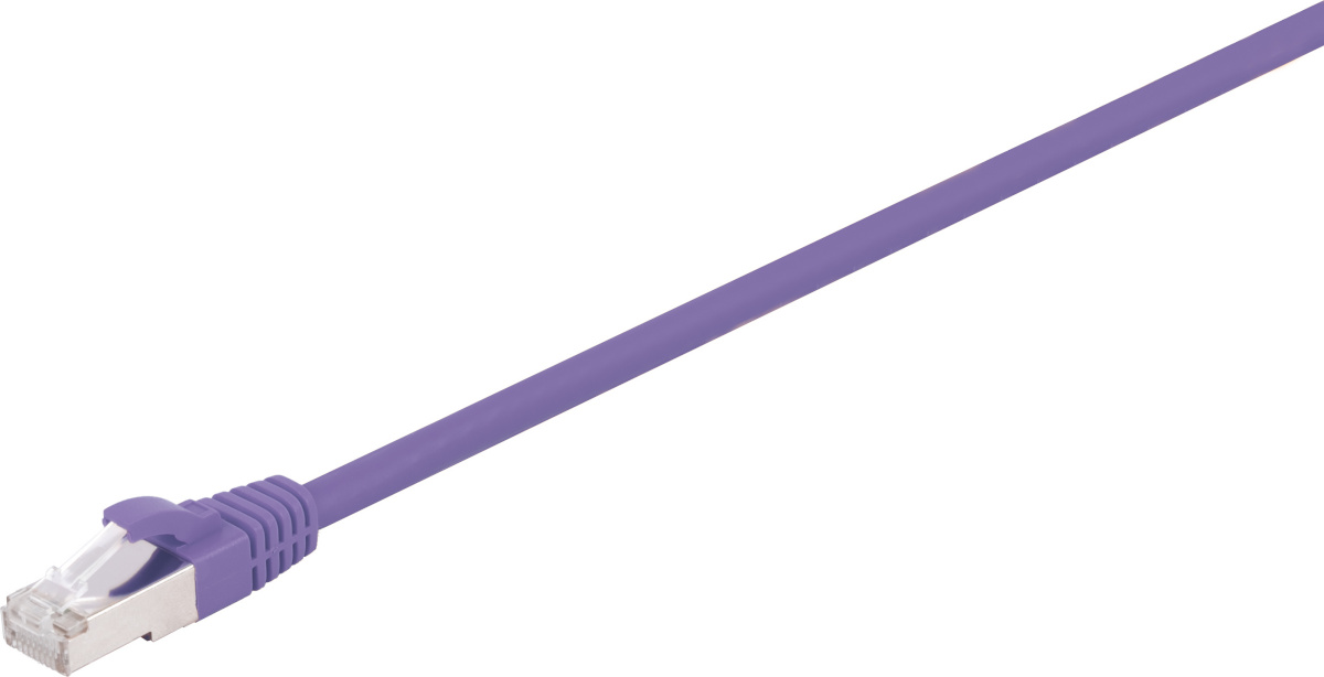 Fuj:tech võrgukaabel CAT6A S/FTP, 15 m, lilla