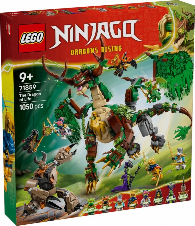 LEGO klotsid 71859 Ninjago Der Drache des Lebens