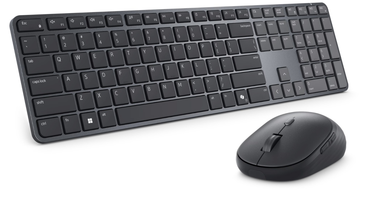Dell klaviatuur Pro 7 Slim Keyboard and Mouse - KM726 - US International (QWERTY) |