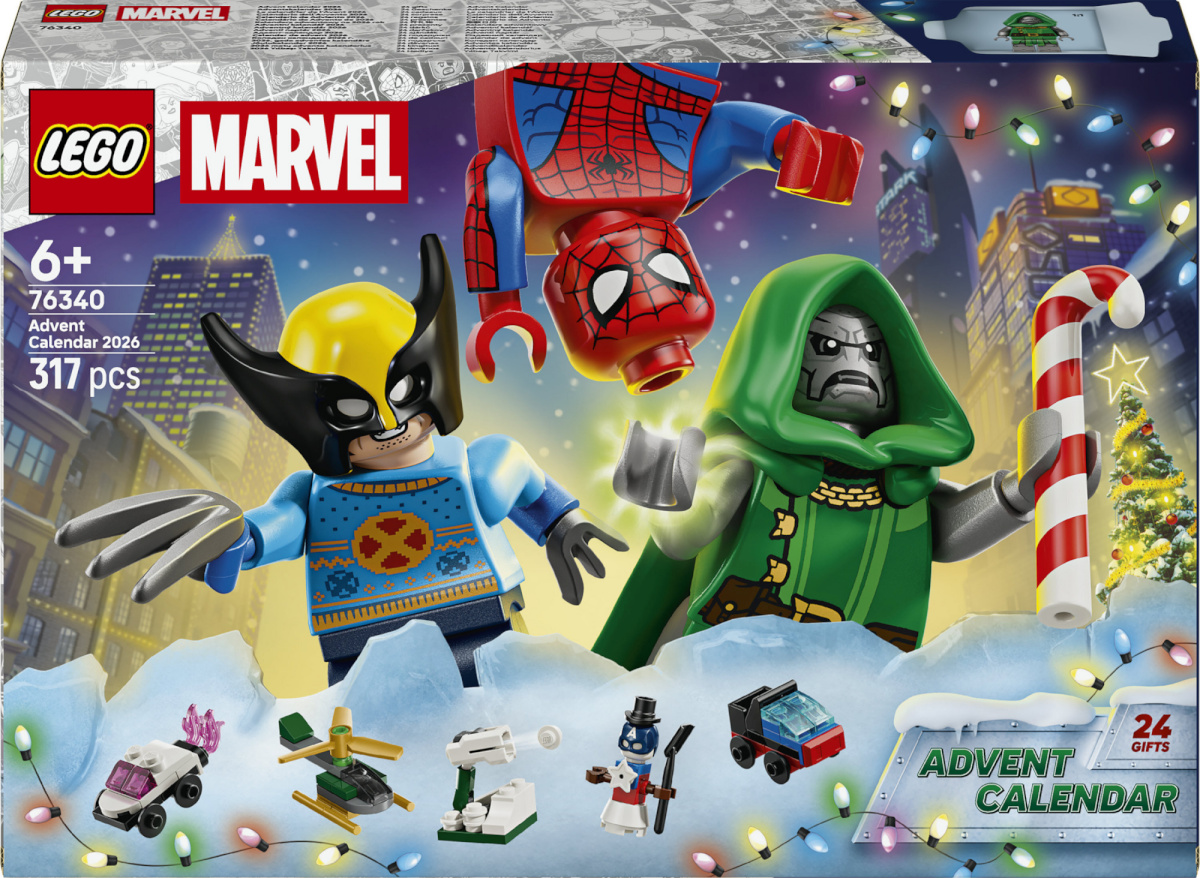LEGO advendikalender Marvel Advent Calendar 2026 (76340)
