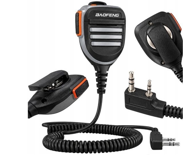 Baofeng kõlarid Baofeng MC-9 Waterproof Microphone/Speaker for UV-5R, UV-82, DM-32, P15, UV and UV-17E