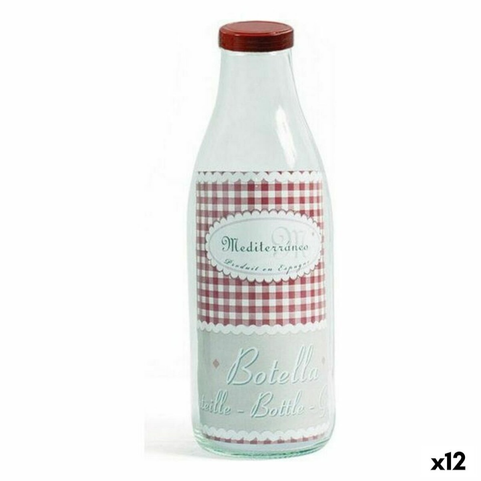 Mediterraneo Purk 41698 1 L läbipaistev Kristall Klaas 1L (12tk)