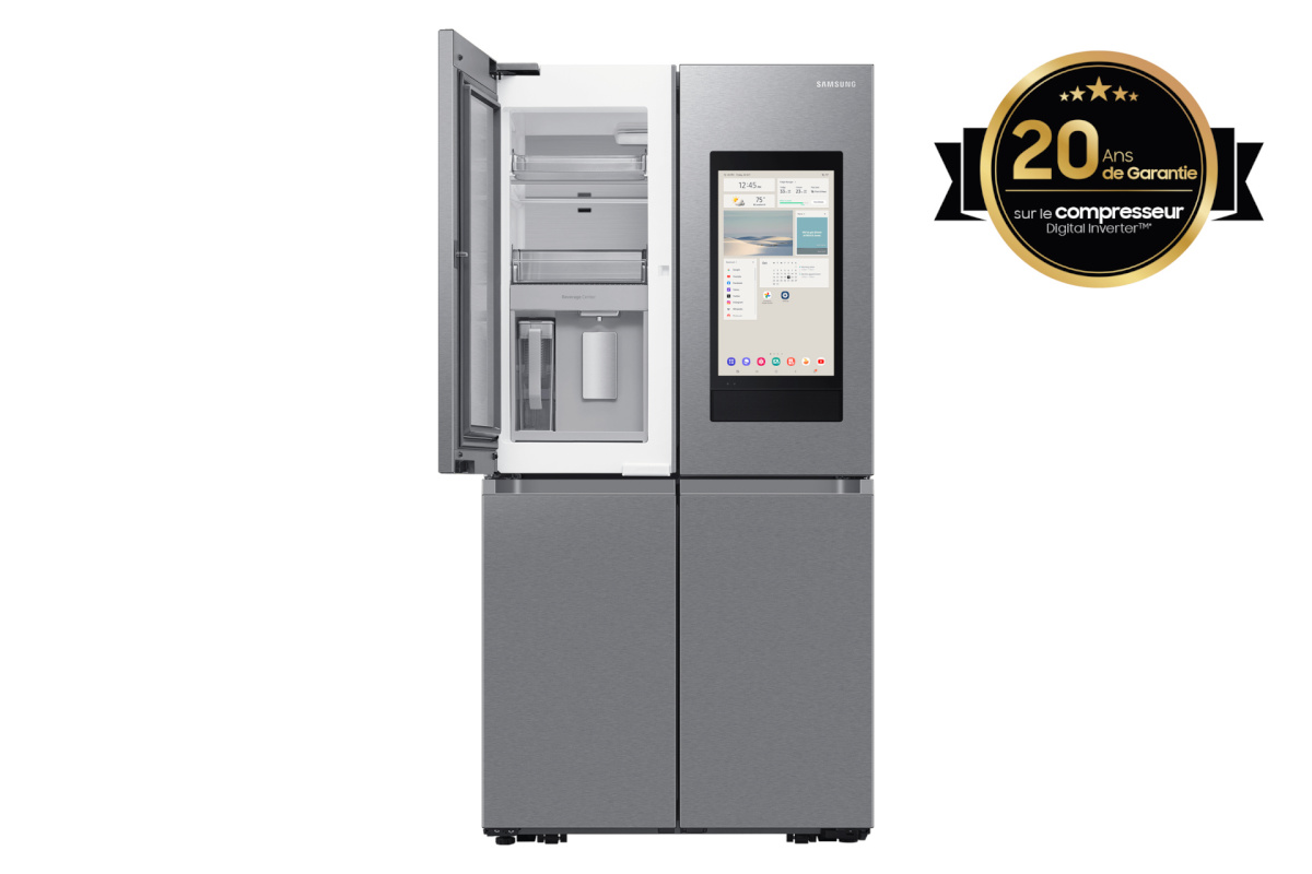 Samsung külmik RF65DG9H0ESREF, French Door (roostevaba, Family Hub, Cool Select+, Beverage Center)