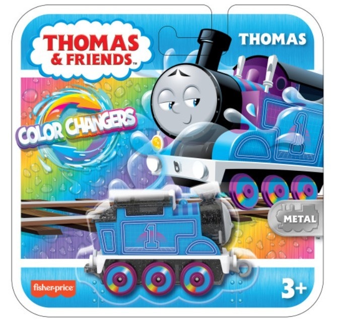 Fisher Price mängurong Locomotive zmieniająca kolor Tomek i Przyjaciele