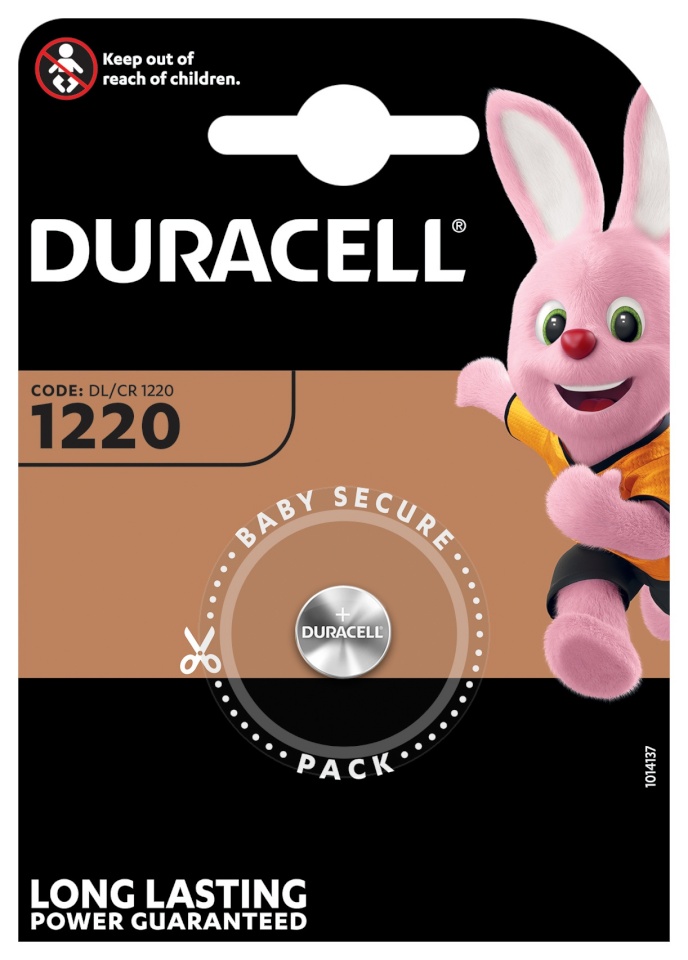 Duracell patarei DL 1220 3V liitium 1tk.