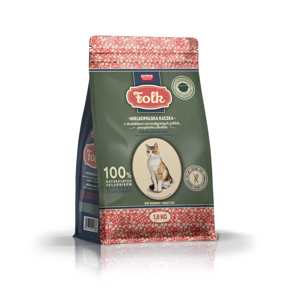 Folk kuivtoit kassile Greater Poland Duck with Apples, Quail and Herring, 1,6kg