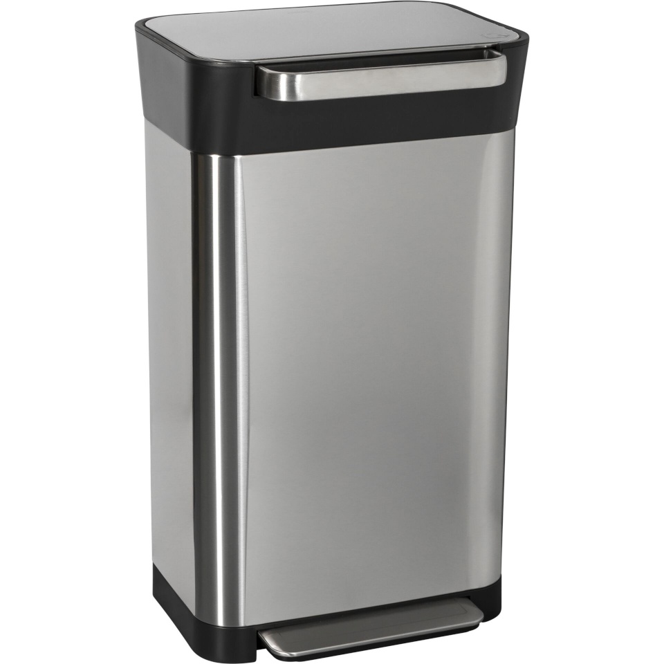 Joseph Joseph prügikast Titan 30L Stainless Steel Trash Compactor