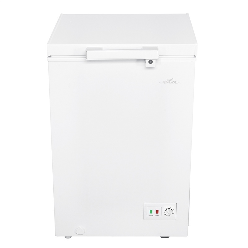 ETA sügavkülmik | ETA287990000E | Energy efficiency class E | Chest | Free standing | Height 85.5cm | Total net capacity 98 L | valge