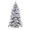 BGB Christmas Jõulupuu valge roheline PVC Metall Polüetüleen Lumine 240 cm