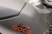 SUPER SOCO 
 
 SALE OUT. Electric Motorcycle TC MAX 2021, Spoke, must, L3e, 4G / DEMO, WITHOUT ORIGINAL PACKAGING, SCRATCHED TCmax Spoke 2021 must, L3e, 4G modem, Max speed 95 km/h, Distance per battery charge (max) 110 km, Warranty 21 month(s), Mileage w