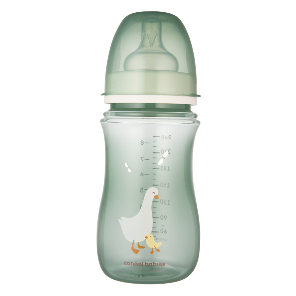 Canpol BABIES Anti-Colic lutipudel 240 ml PP EasyStart GOOSE, 35/245