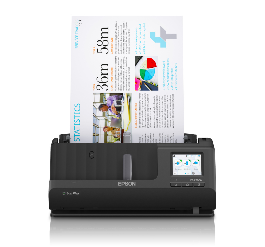 Epson skänner WorkForce ES-C380W A4