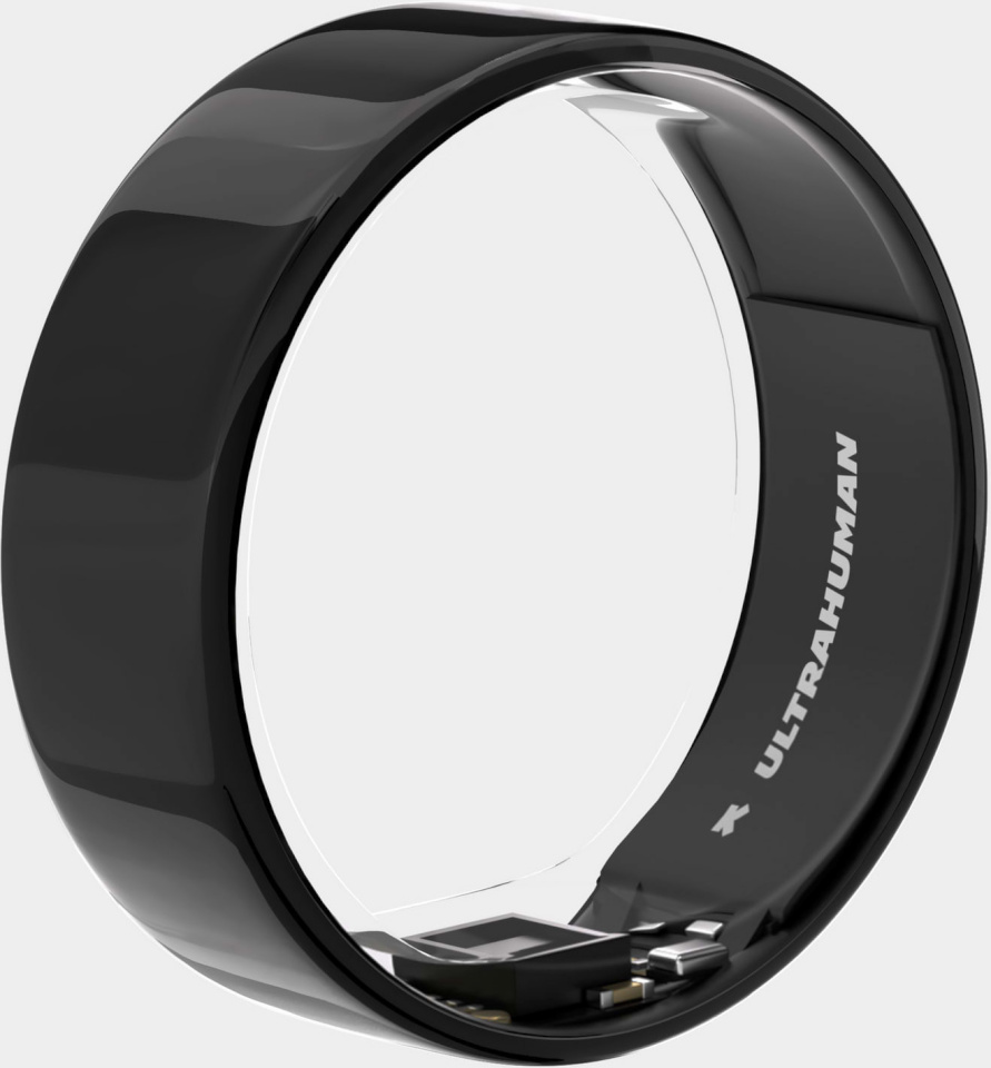 Ultrahuman Ring Air nutikas sõrmus, suurus 8, must