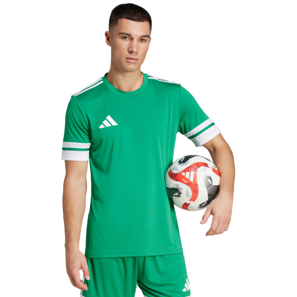 Adidas Teamwear T-särk meestele Squadra 25 roheline-valge JN7485 suurus XL