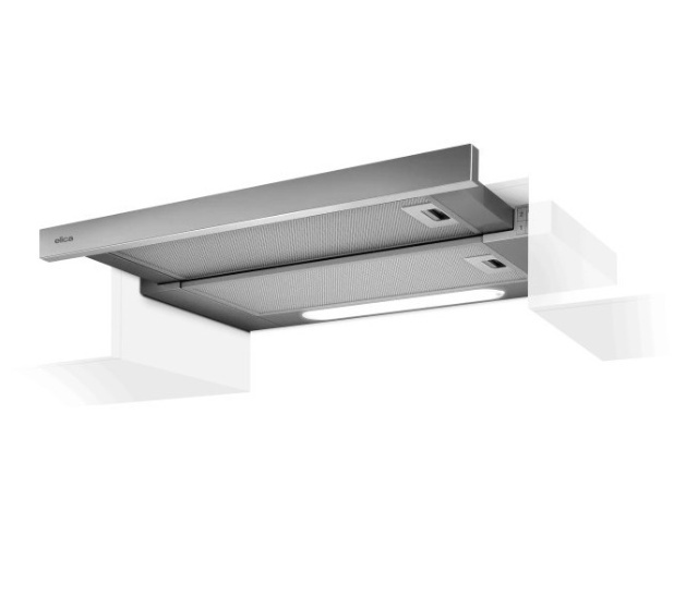 Elica integreeritav õhupuhasti TT14 LUX GRIX/A/50