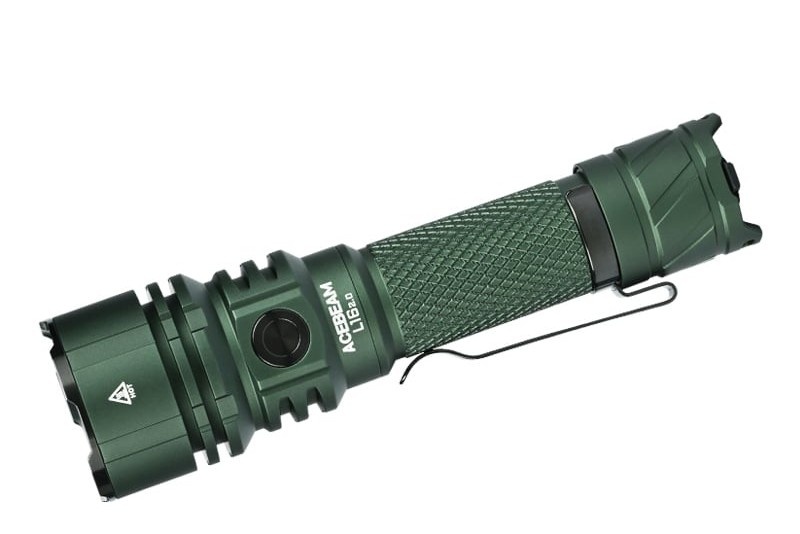 AceBeam taskulamp torch L16 2.0 roheline