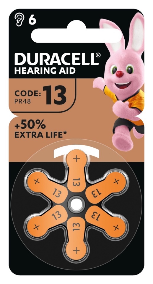Duracell kuuldeaparaadile 13 6tk.