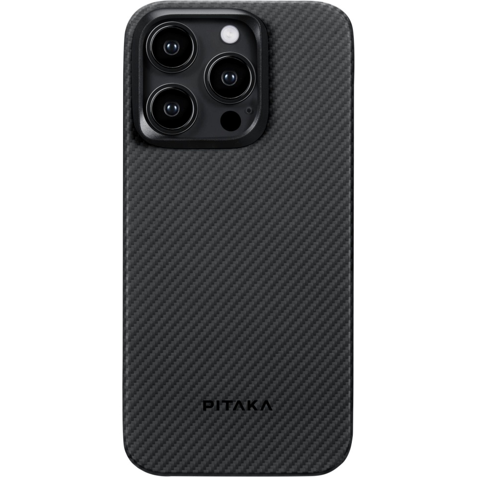 Pitaka kaitsekest MagEZ Case 4 600D for iPhone 15 Pro must/hall Twill