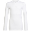 Adidas soojapesu särk Teamwear Youth Techfit Long Sleeve valge H23156 - suurus 152cm