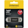Intenso mälupulk USB-Stick Twist Line 128GB 3.2 GEN 1x1 USB-C=>USB-A Retail