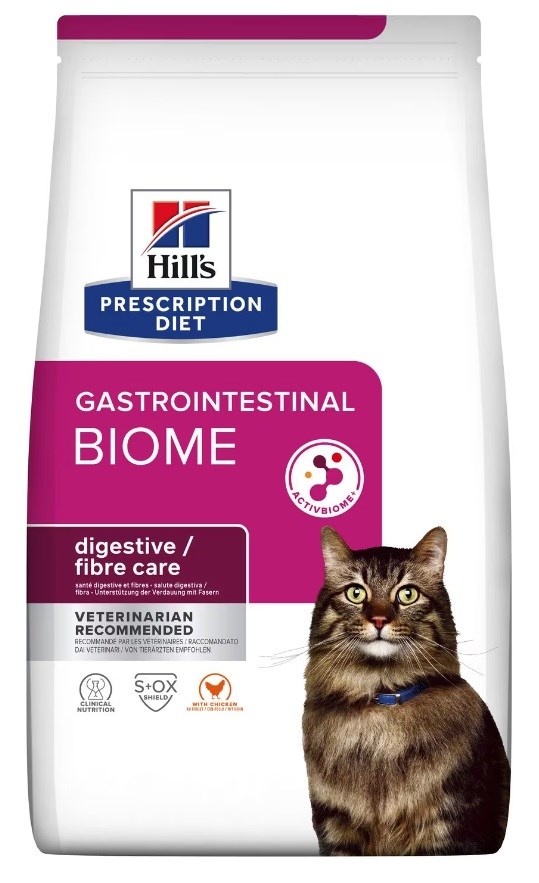 Hill's kuivtoit kassile PD Gastrointestinal Biome, 1,5kg
