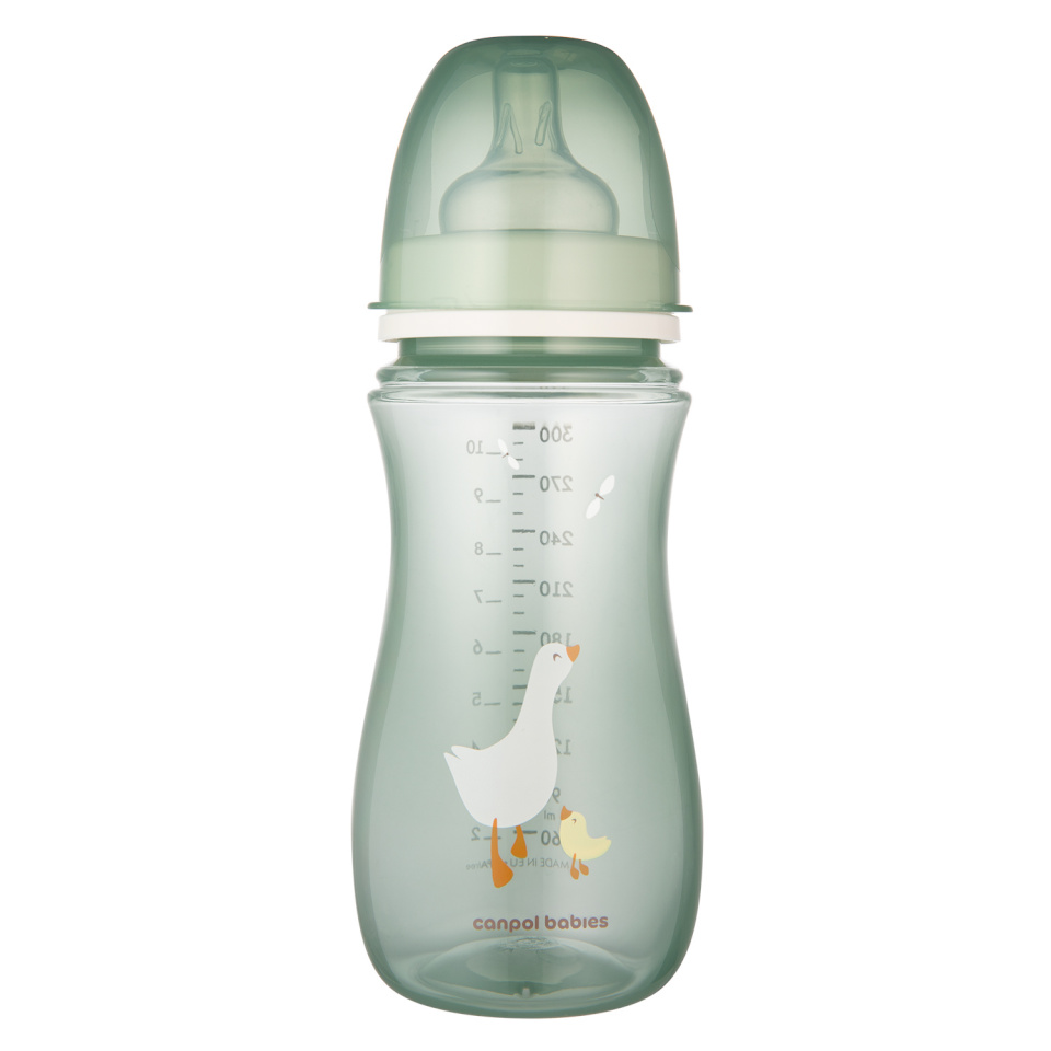 Canpol BABIES Anti-Colic lutipudel 300 ml PP EasyStart GOOSE, 35/246