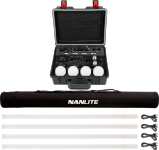 Nanlite toruvalgusti Kit Pavotube T8-7X-4 Light kit & Pavobulb 10C 4 Bulb kit