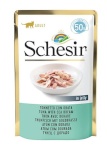 Agras Pet Foods kassitoit Schesir in Jelly Tuna with Sea Bream, 50g