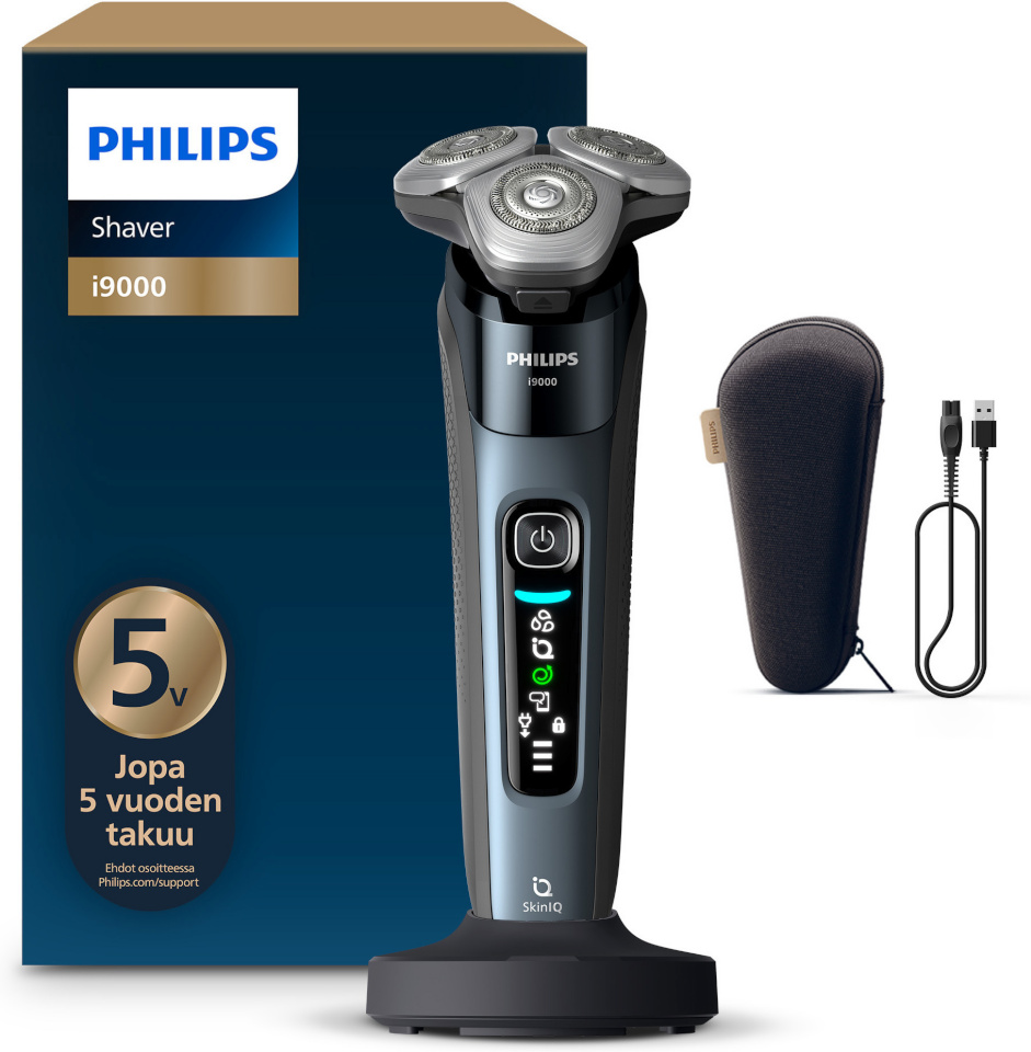 Philips pardel X9001/10 Series i9000 Shaver, must