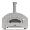 Alfa Forni pitsaahi Futuro 2 Pizze Hybrid hõbedane must