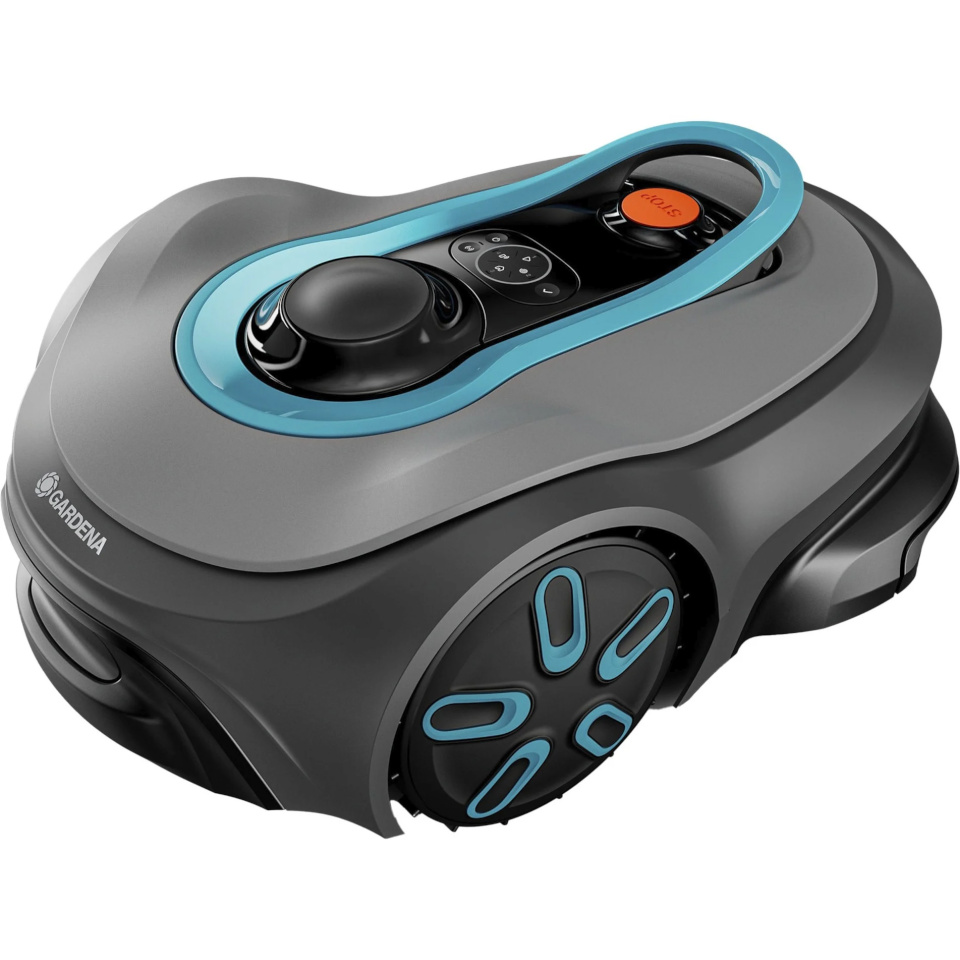 Gardena robotmuruniiduk Smart SILENO Free 800m² Set Robotic Lawnmower, Li-Ionen Battery, Smart Gateway, LONA-Technologie, hall/türkiissinine