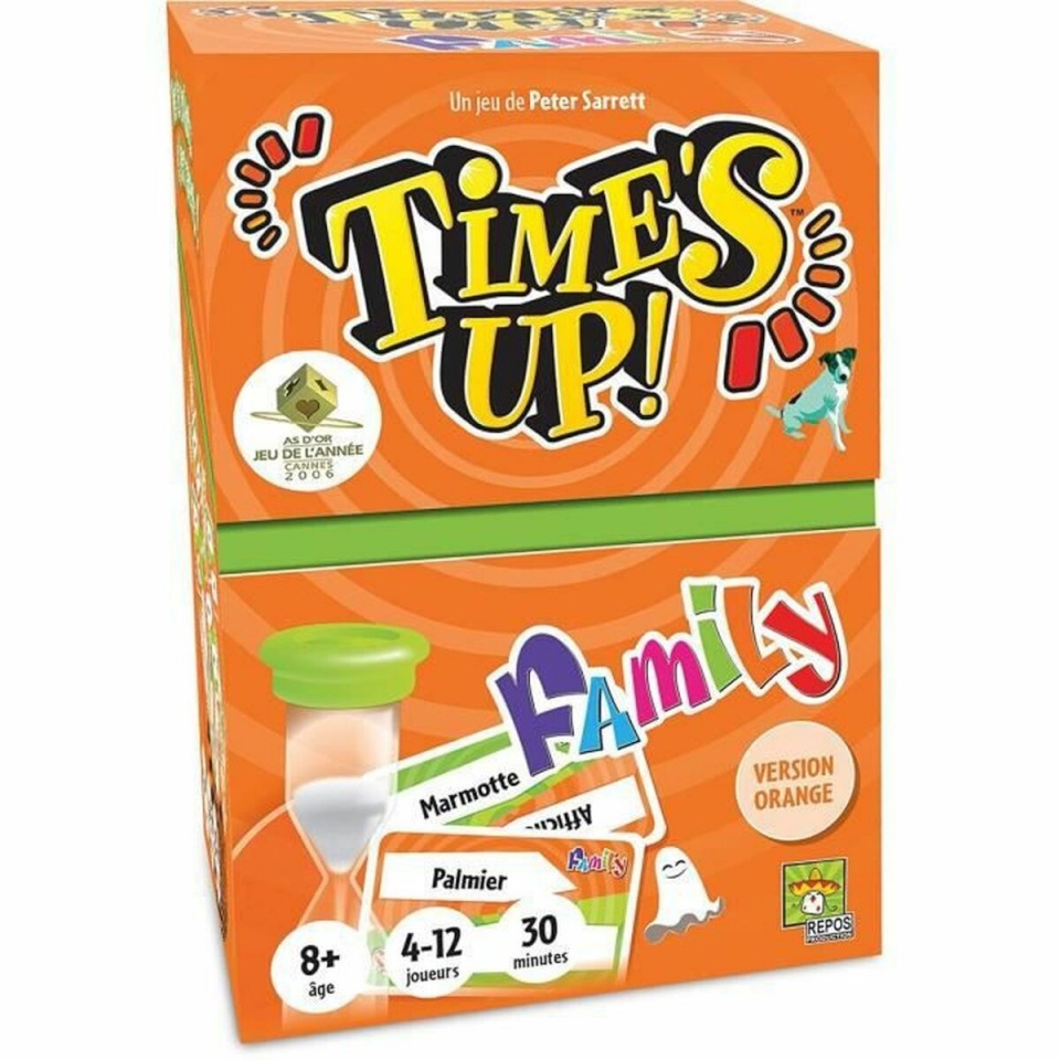 Asmodee Küsimuste ja vastuste komplekt Time's Up Family - Orange Version (FR)