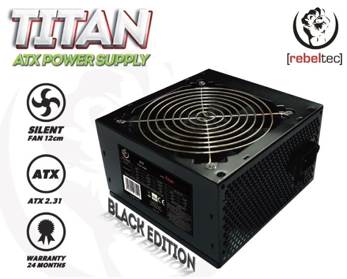 Rebeltec toiteplokk Power supplay ATX ver2.31 TITAN 450W