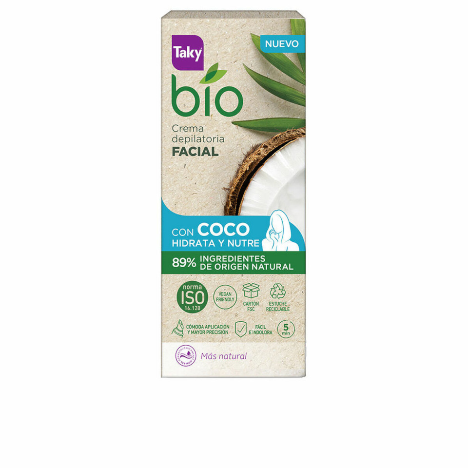 Taky näoakarvade eemalduskreem BIO COCO 20ml