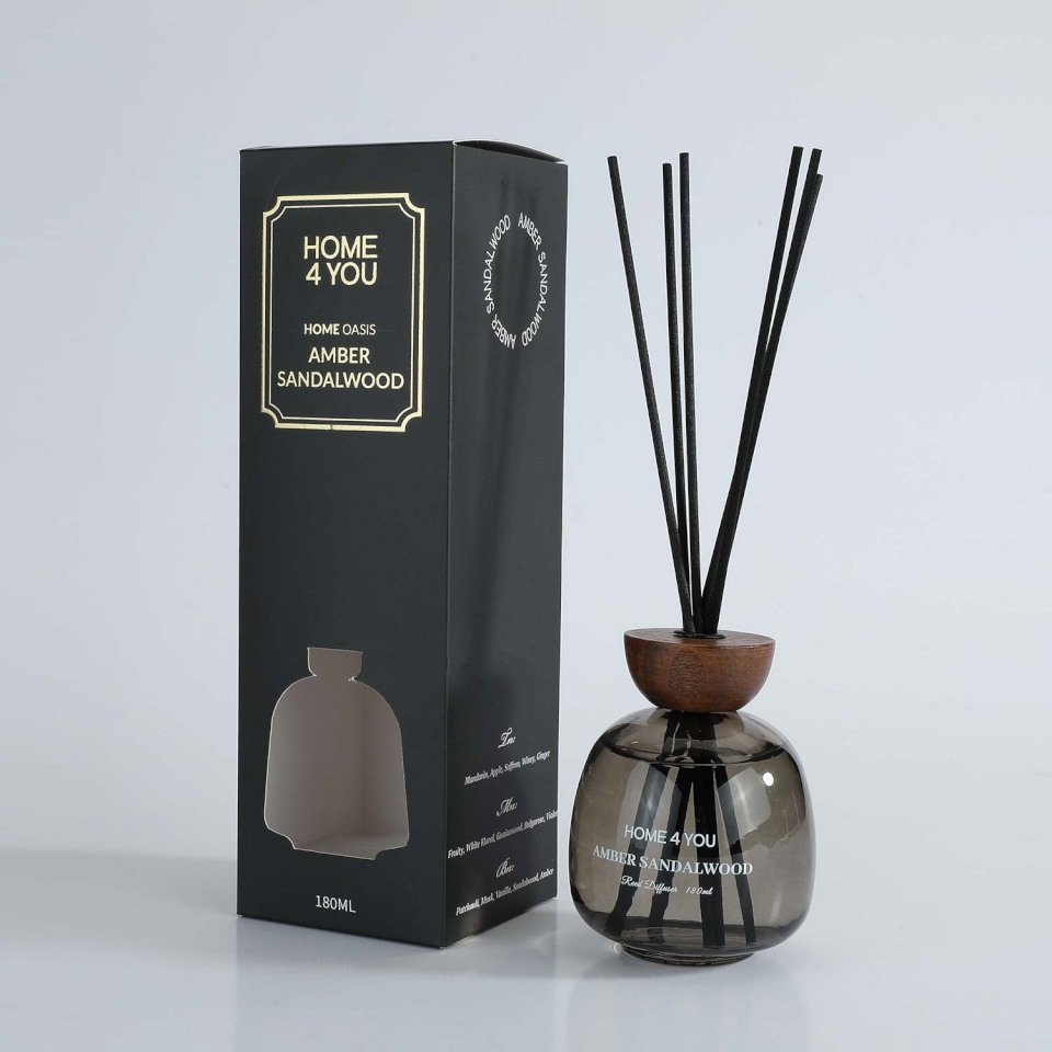 H4Y kodulõhnastaja Home Oasis, Amber Sandalwood, 180ml 