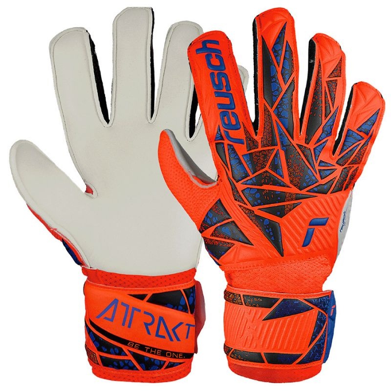Reusch Attrakt Infinity Solid Junior Jr 54 72 515 2210 Gloves 7