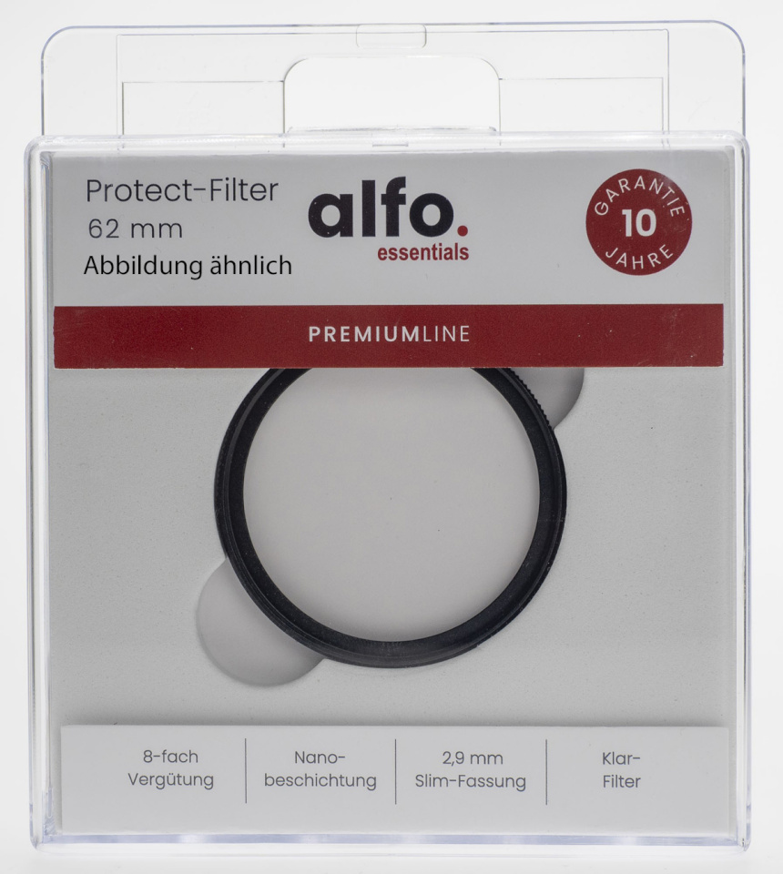 Alfo filter 40,5 mm nano Protect klaasfilter