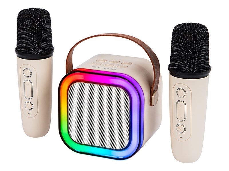 Blow kaasaskantav kõlar Bluetooth Speaker KARAOKE RGB 10W