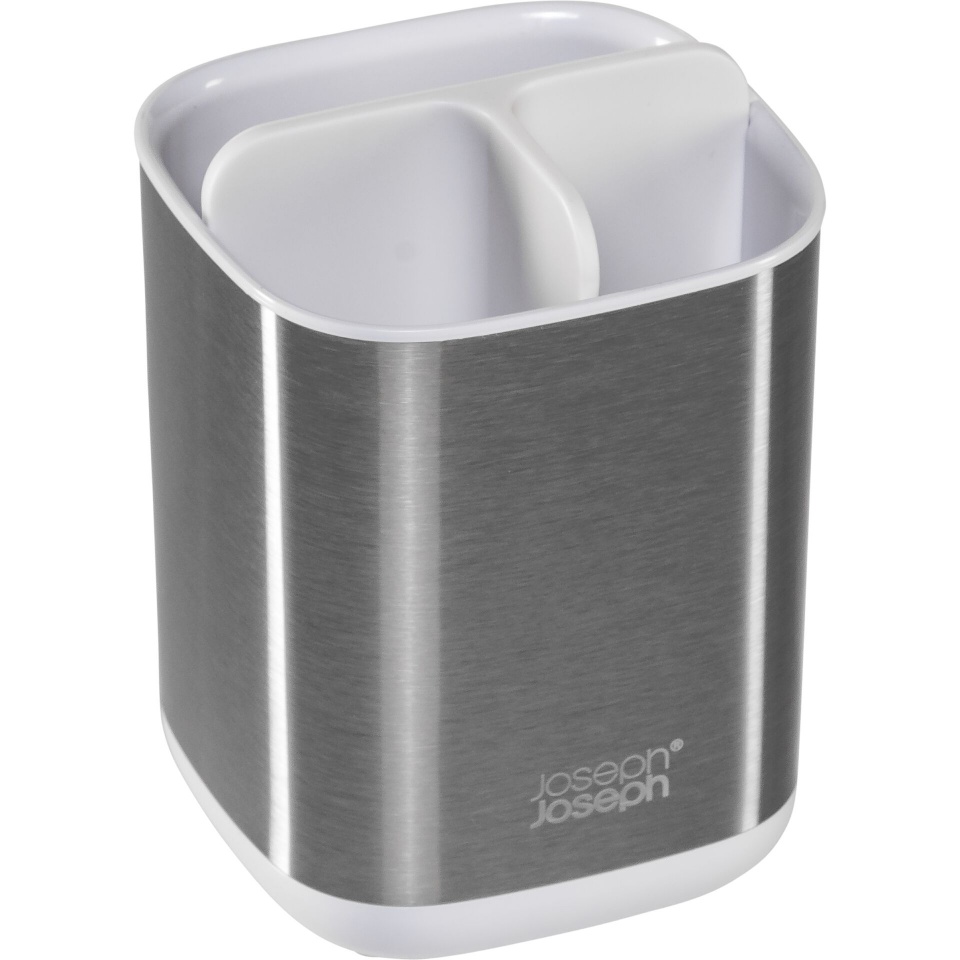 Joseph Joseph hambaharja hoidja 70530 EasyStore Toothbrush Holder, hõbedane
