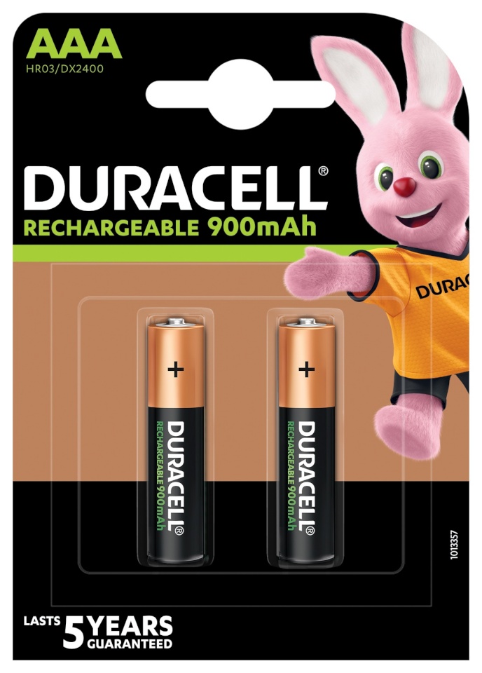 Duracell akupatarei NiMH HR03 AAA 900mAh 2tk.
